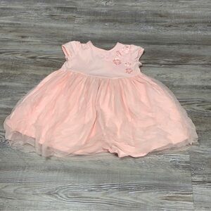 Carter's Elegant Peach Kids Dress